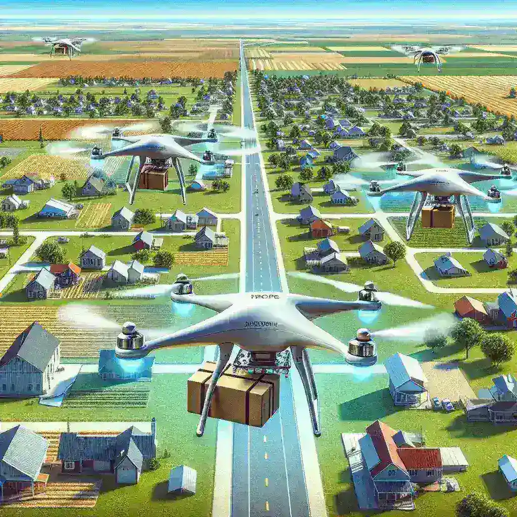 UPS Testing AI Powered Rural Drone Resupply Networks in U.S. Towns